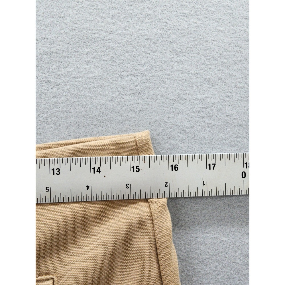 Chicos Brigitte Slim Leg Pants Tan Beige Pull On Stretch Trousers Womens SZ 0/4 - Picture 10 of 13